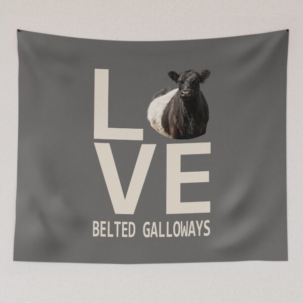 Item preview, LOVE Belted Galloway Cows II designed and sold by Jane Stanley Photography.
