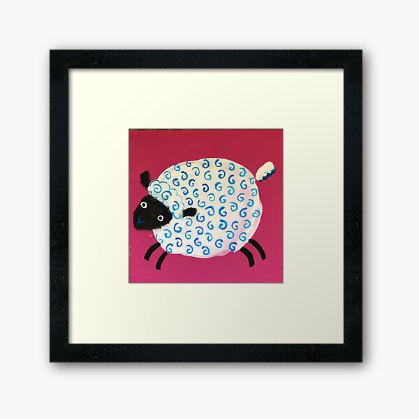 Item preview, Pink Running Sheep designed and sold by TheWitchPaint.