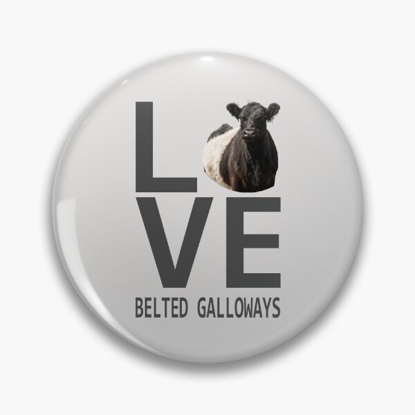 Item preview, LOVE Belted Galloway Cows III designed and sold by Jane Stanley Photography.