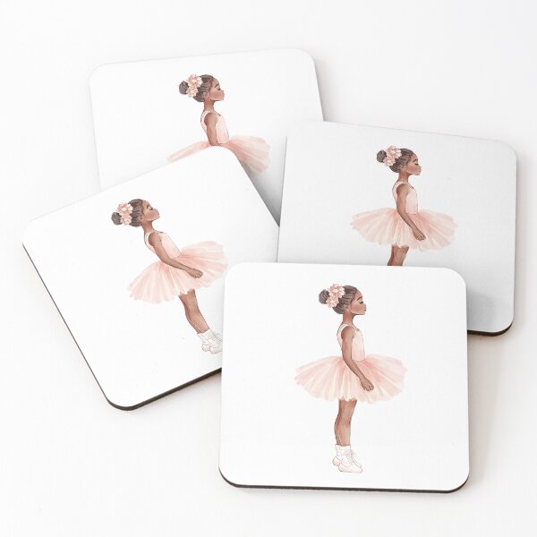 Item preview, Dolled up, T-shorts African American little ballerina, of black ballerina posters designed and sold by AlinaMalina24.