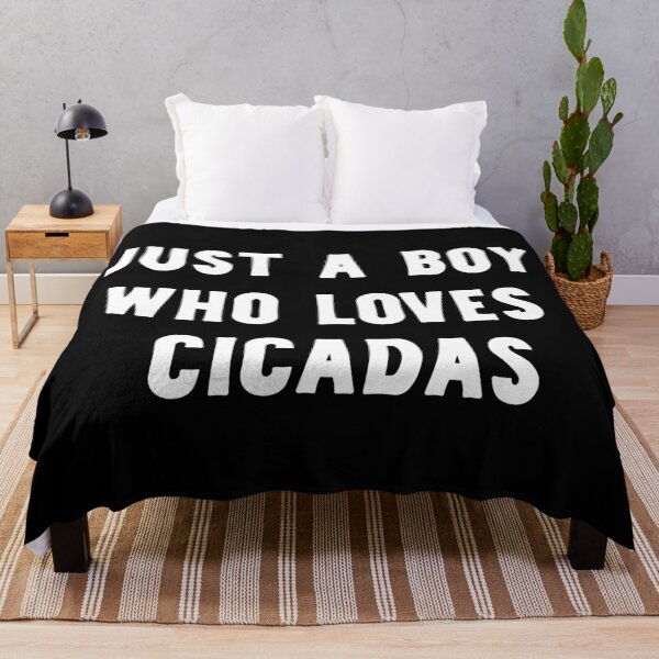 Item preview, Just A Boy Who Loves Cicadas Funny Cicada Lover designed and sold by RareBunny.
