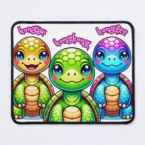 Item preview, Cute Trio Turtle Buddies designed and sold by moominnano.