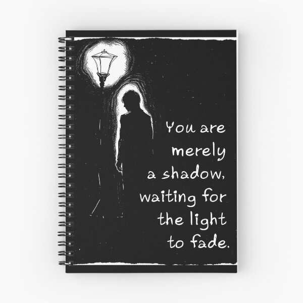 Item preview, Fading Shadow – Dark Ink Illustration designed and sold by 442workshop.