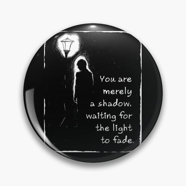 Item preview, Fading Shadow – Dark Ink Illustration designed and sold by 442workshop.