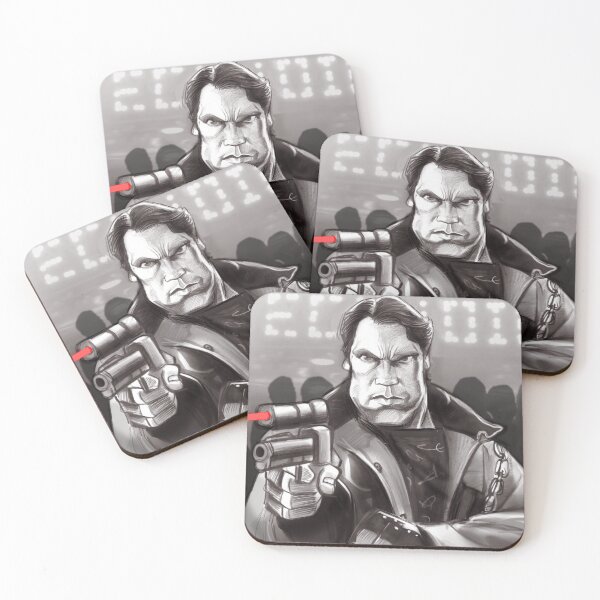 Item preview, Tech Noir Hunter designed and sold by Mike Giblin Illustration.