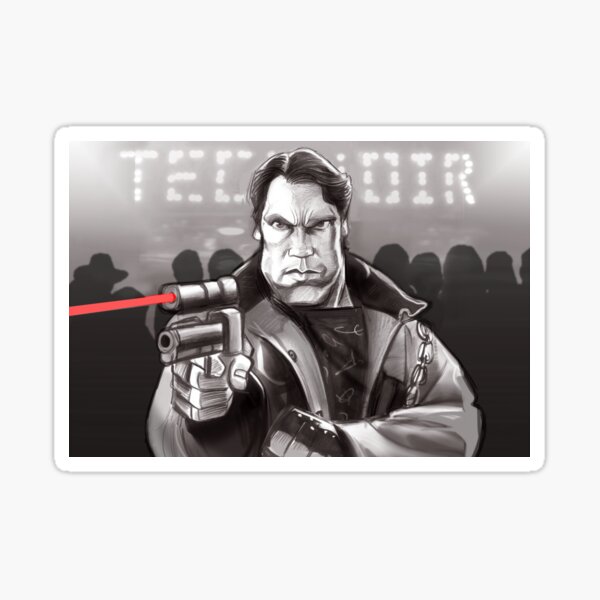 Item preview, Tech Noir Hunter designed and sold by Mike Giblin Illustration.