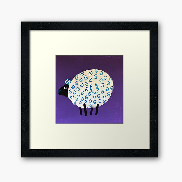 Item preview, Purple Butt Sheep designed and sold by TheWitchPaint.