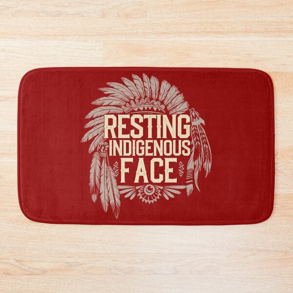Item preview, Resting Indigenous Face designed and sold by GregArtShop.