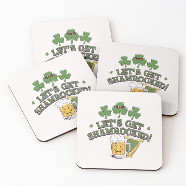 Item preview, Let's get shamrocked, st patrick's day designed and sold by AnimalsDH305.