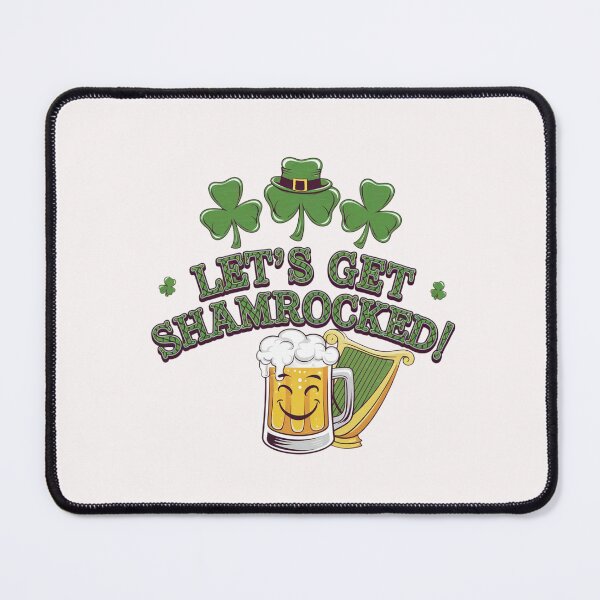 Item preview, Let's get shamrocked, st patrick's day designed and sold by AnimalsDH305.