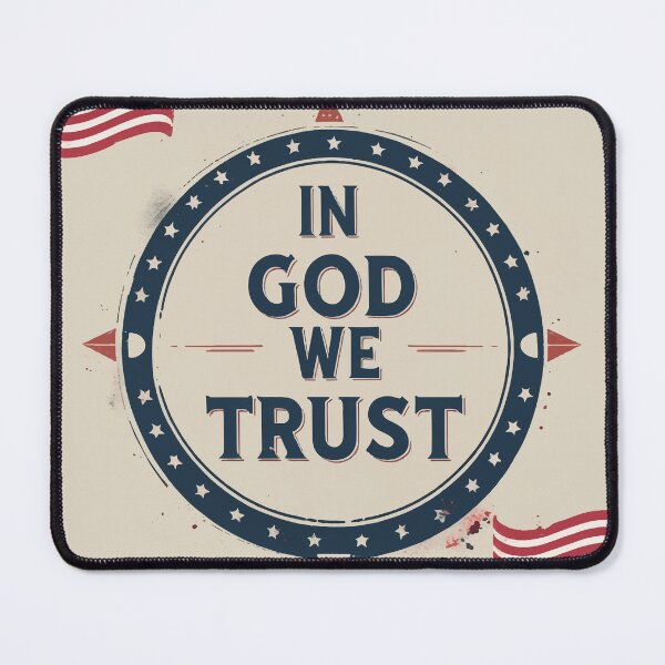 Item preview, Classic American Patriotic Seal – In God We Trust designed and sold by Moss and Moon Studio.