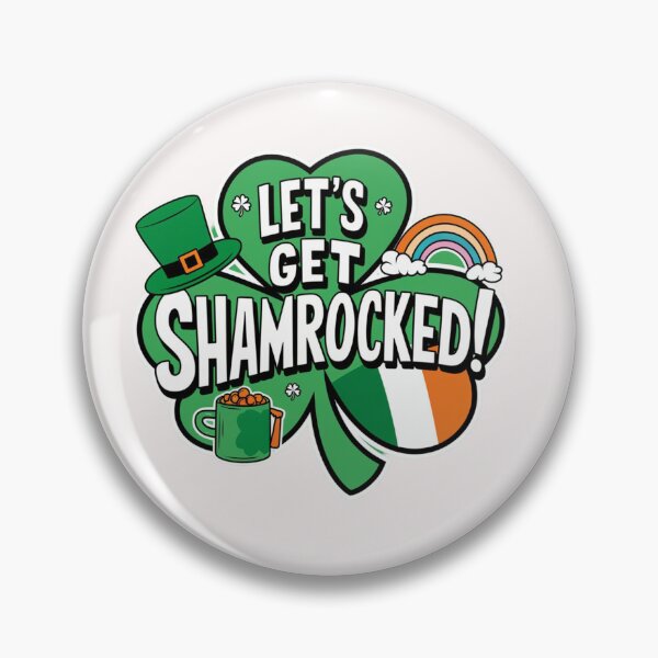 Item preview, Let's get shamrocked, st patrick's day designed and sold by AnimalsDH305.