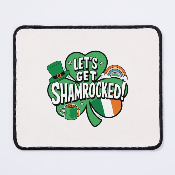 Item preview, Let's get shamrocked, st patrick's day designed and sold by AnimalsDH305.