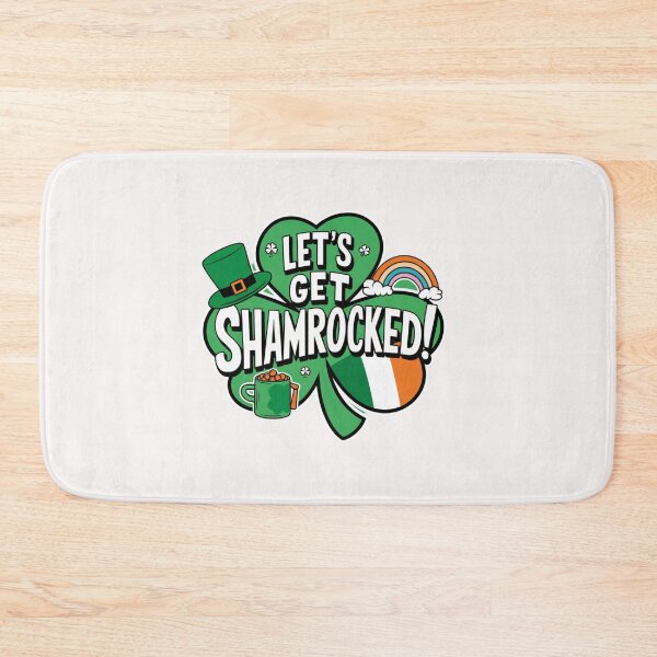 Item preview, Let's get shamrocked, st patrick's day designed and sold by AnimalsDH305.