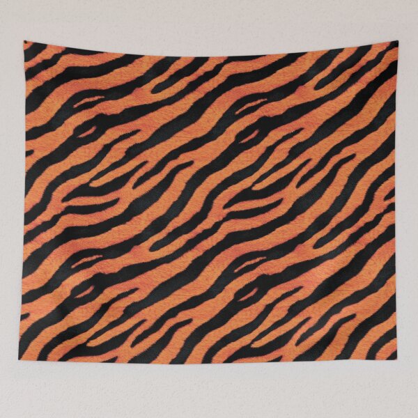 Item preview, Bold Tiger Stripes Animal Print Pattern designed and sold by InkInduldge.