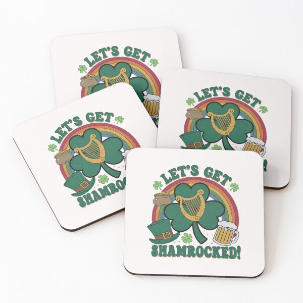 Item preview, Let's get shamrocked, st patrick's day designed and sold by AnimalsDH305.