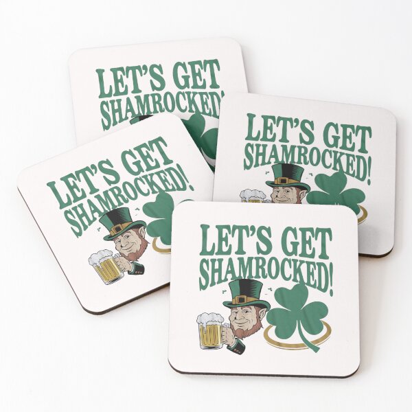 Item preview, Let's get shamrocked, st patrick's day designed and sold by AnimalsDH305.