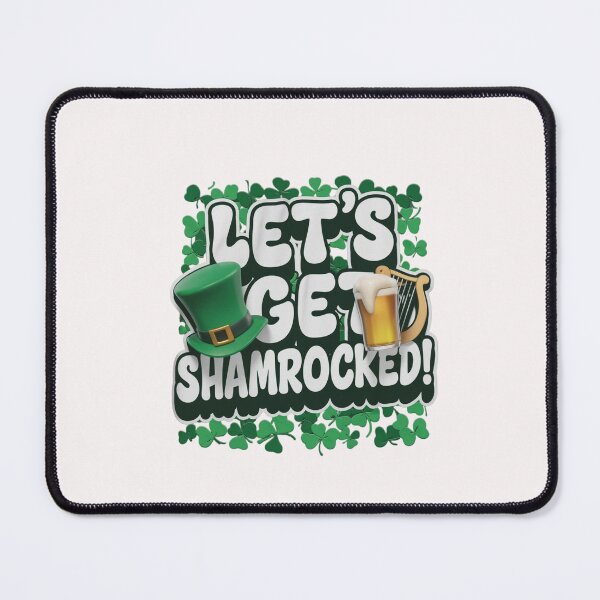 Item preview, Let's get shamrocked, st patrick's day designed and sold by AnimalsDH305.