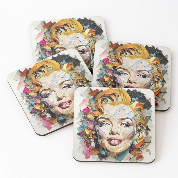 Item preview, Marilyn Monroe Collage – Art from Recycled Beauty designed and sold by Ishnu.