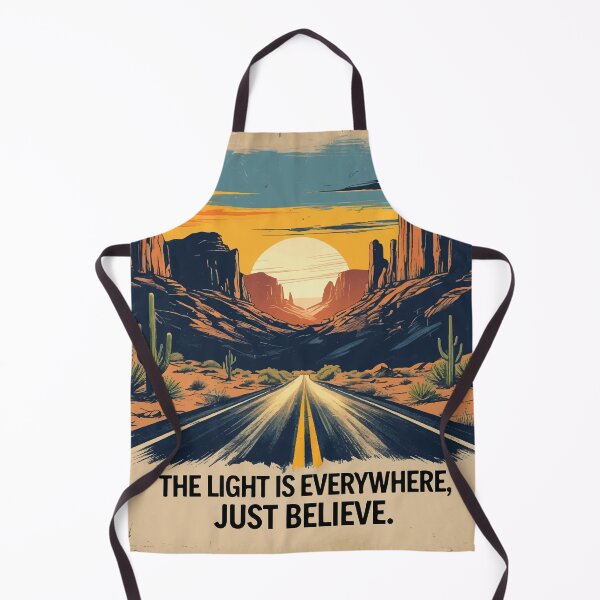 Item preview, Desert Road Sunset – Inspirational Retro Landscape Art designed and sold by Moss and Moon Studio.