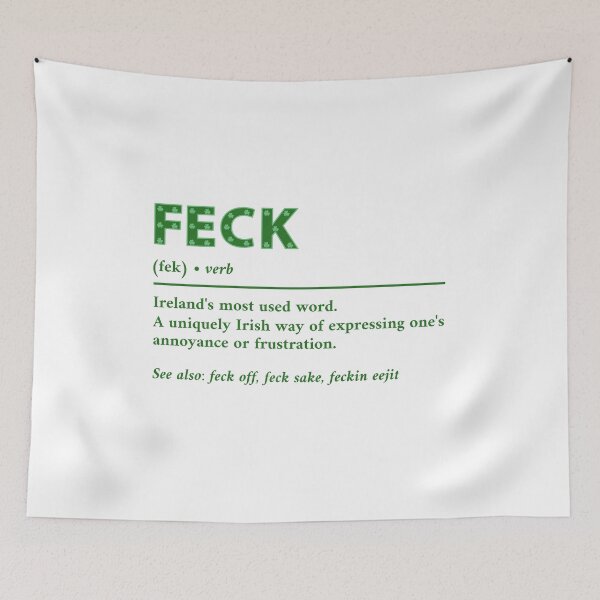 Item preview, Feck definition designed and sold by Alberto Dominguez.