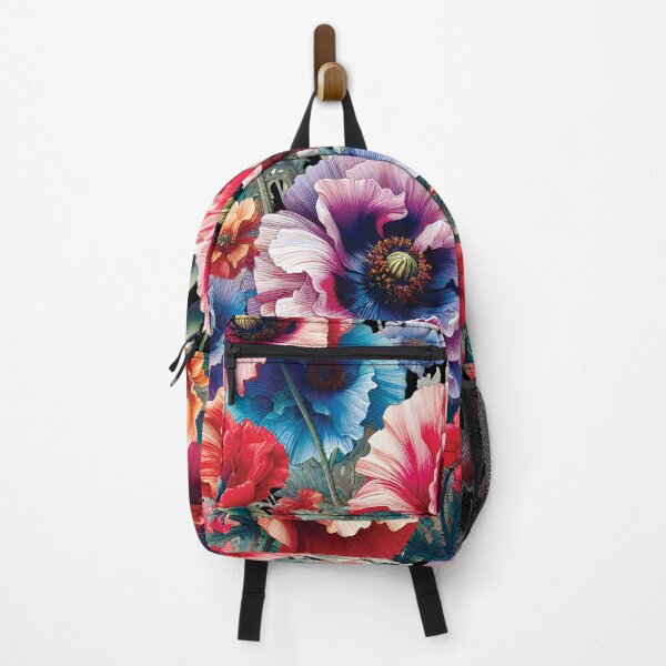 Item preview, Colorful Poppies D1 designed and sold by HappyHavenStu.