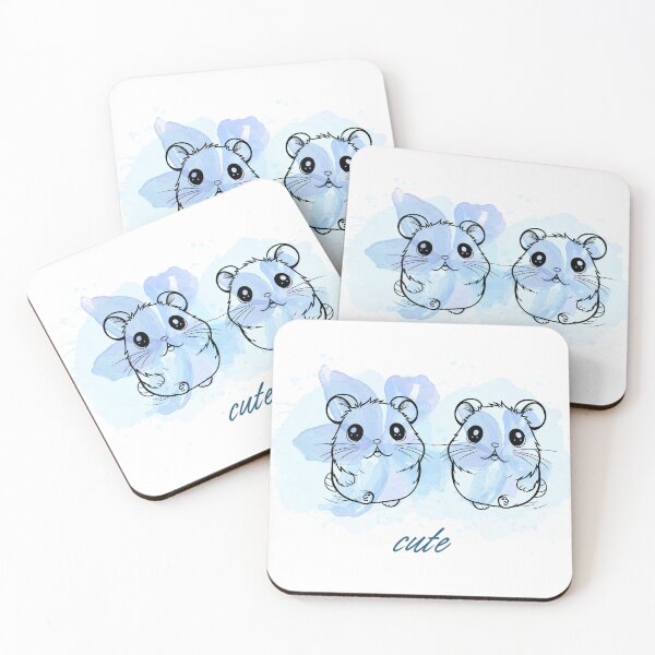 Item preview,  Adorable Hamster Duo designed and sold by KA-Design-Art.