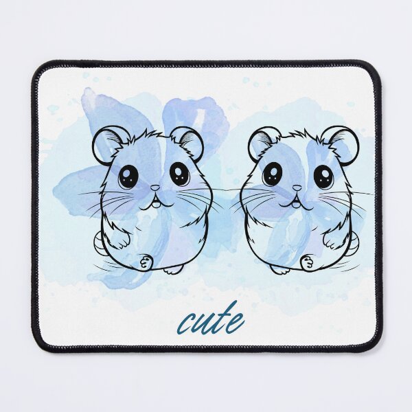 Item preview, Adorable Hamster Duo designed and sold by KA-Design-Art.
