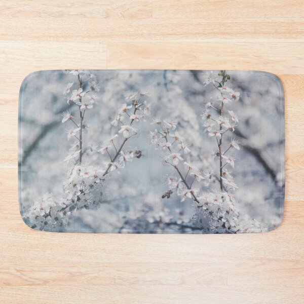 Item preview, Cherry Blossoms and Busy Bees designed and sold by Dyrk Wyst Redbubble Shop.
