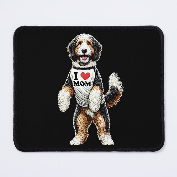 Item preview, Bernedoodle Mom I Love Mom Bernedoodle Lover designed and sold by Kimberley King Art King Art.