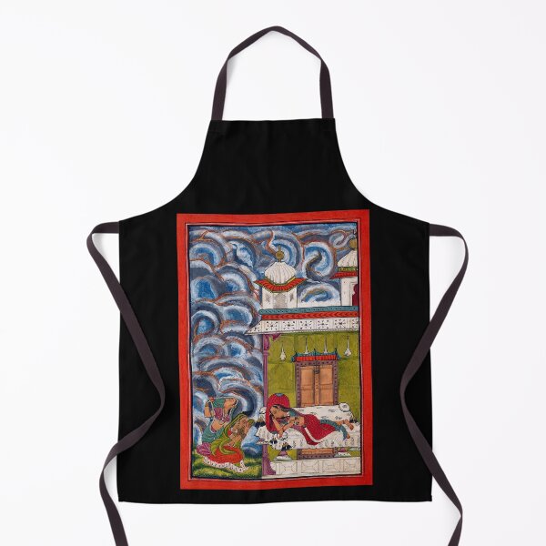 Item preview, Andhrayaki Ragini Ragamala Women 18th Century India designed and sold by RocketshipRetro.