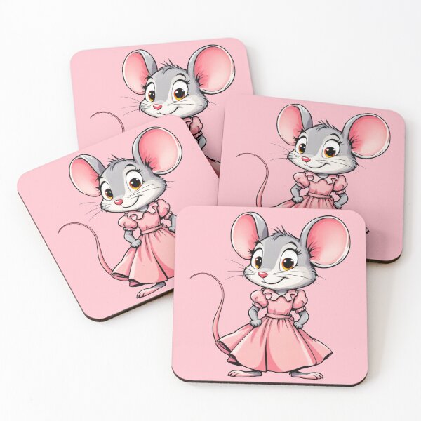 Item preview, Elegant Mouse in Pink designed and sold by SteadyRolling.
