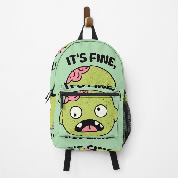 Item preview, It's fine, I'm Fine - Zombie Version designed and sold by Panda Creative Studio.