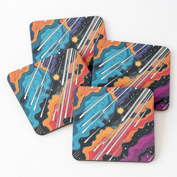 Item preview, Diseño de nebulosa de camuflaje de lluvia de meteoritos galácticos designed and sold by CamouflageLab.