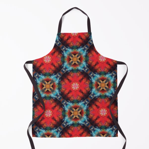 Vista previa del artículo con la obra «Patrón étnico bohemio sin costuras. Adorno tradicional. Motivo folclórico. Relación textil.», diseñado y vendido por Pixeeless.