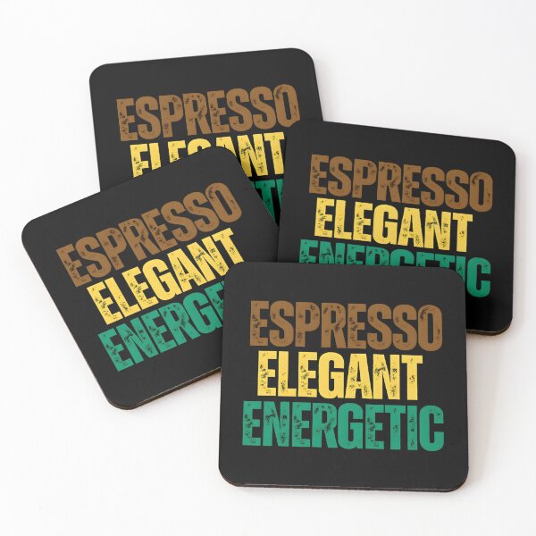 Item preview, Espresso Elegant Energetic designed and sold by PrettyDecor.