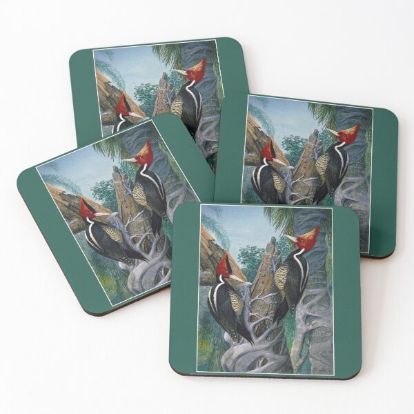 Item preview, Pale-Billed Woodpeckers Early 20th Century designed and sold by RocketshipRetro.