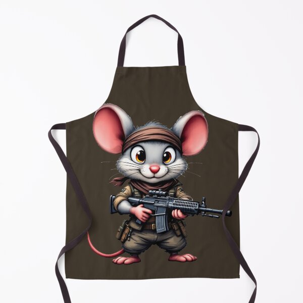 Item preview, Battle Ready Tactical Mouse Warrior designed and sold by SteadyRolling.