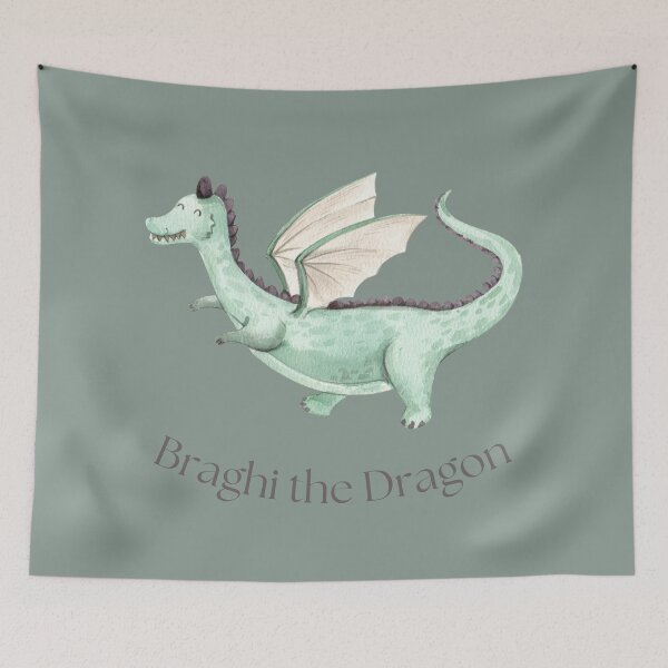 Item preview, Braghi the Dragon-Fairytale Stories designed and sold by BlesstB.