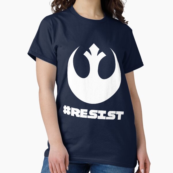 Vista previa del artículo con la obra «Logotipo de Resistir Rebelde», diseñado y vendido por ReadyForBread.