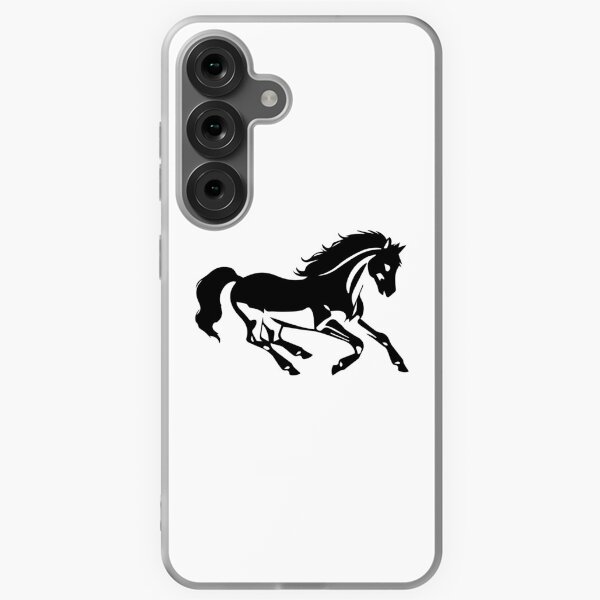 Aperçu de l'œuvre Capturez la beauté des chevaux sauvages | cheval | Cheval | Clipart de cheval sauvage | Conception de chemise Wildhorse créée et vendue par  VectorArtFactory.