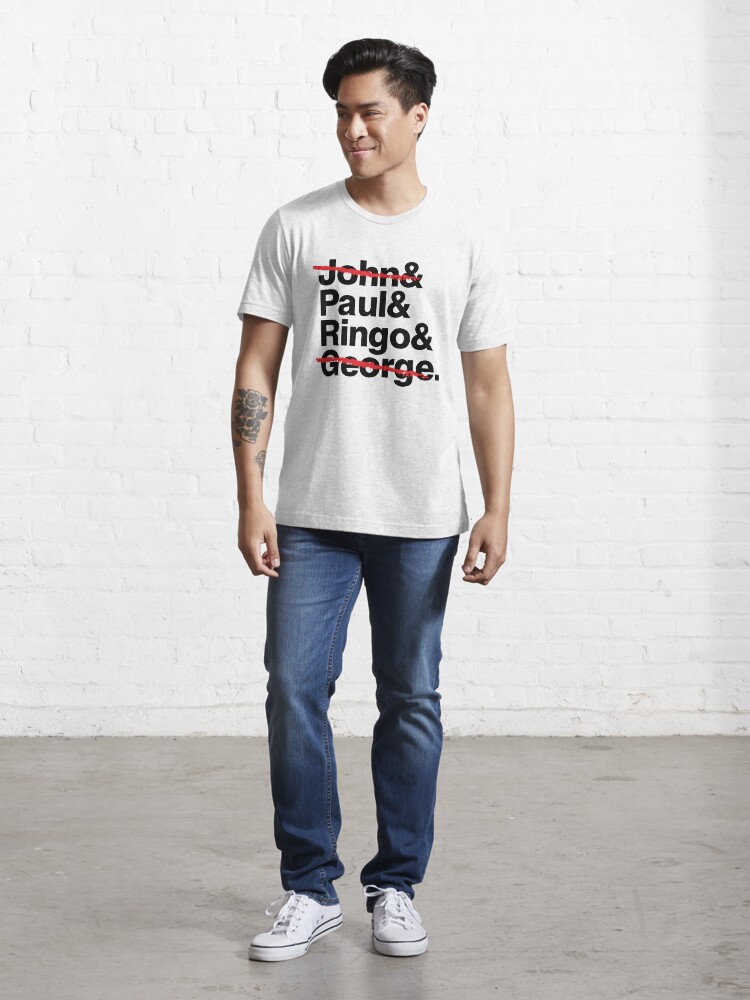 paul ringo john george t shirt