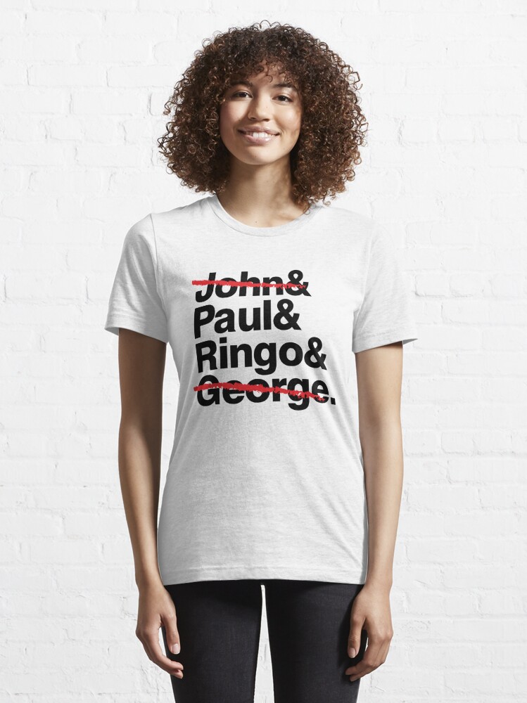 paul ringo john george t shirt