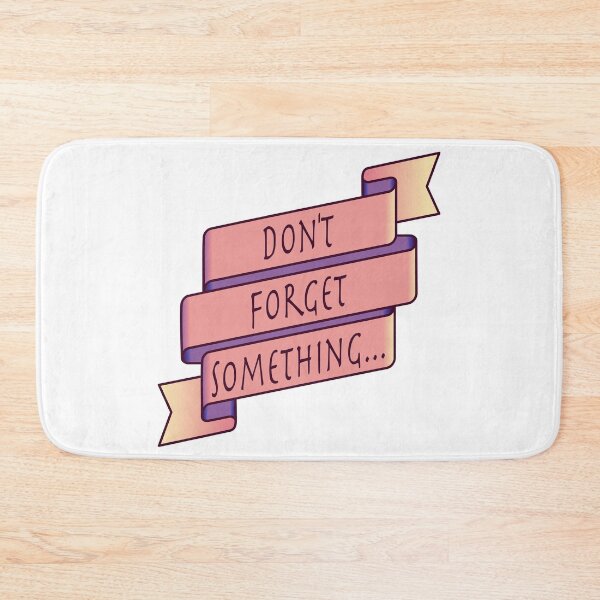 Item preview, Don’t forget something  designed and sold by nogamax.