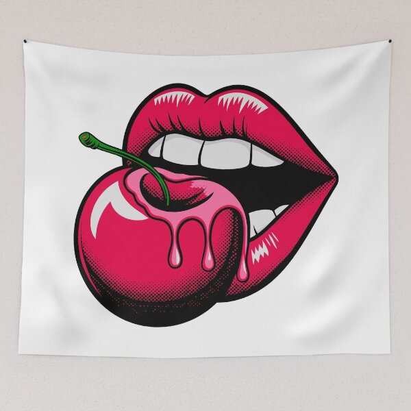 Item preview, Cherry Lips designed and sold by Angry Swan Designs.