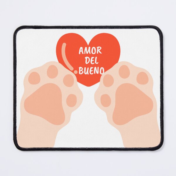 Vista previa del artículo con la obra «Pegatina Amor del bueno», diseñado y vendido por DesignPMG.