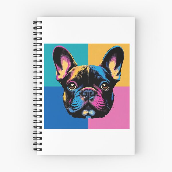 Item preview, Chromatic Canine: A Pop Art French Bulldog designed and sold by x-topia.