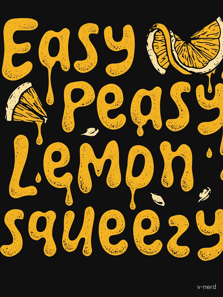 Thumbnail 7 of 7, Essential T-Shirt, Easy Peasy Lemon Squeezy designed and sold by v-nerd.