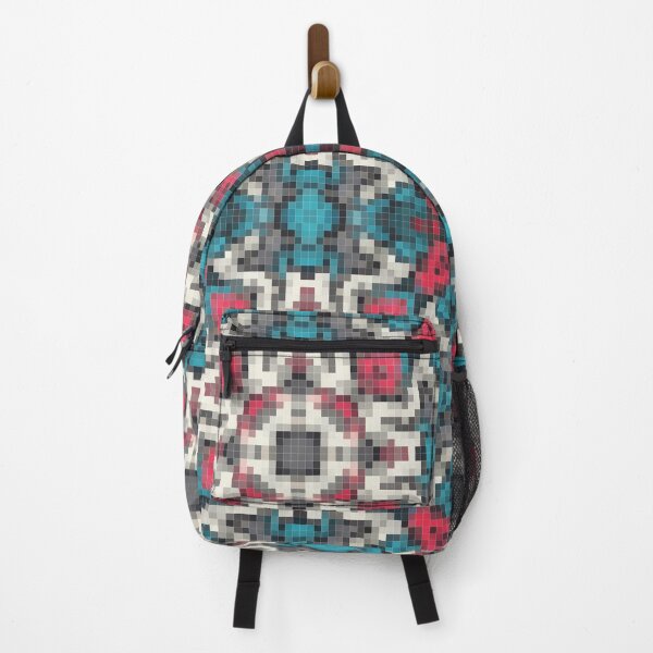 Item preview, Ornate geometric pattern and artfully abstract multicolored background designed and sold by Pixeeless.