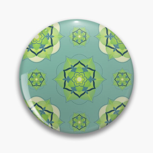 Item preview, Emerald Islamic Hexagon Floral Art designed and sold by Zakrytos ★★★★★.